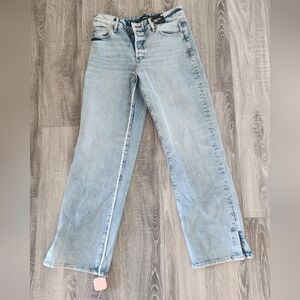 Express Womans Straight Leg Jeans